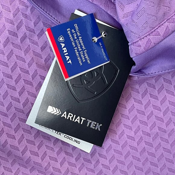 Ariat Sleeveless Tank - Chalk Violet - Large - Picture 4 of 4